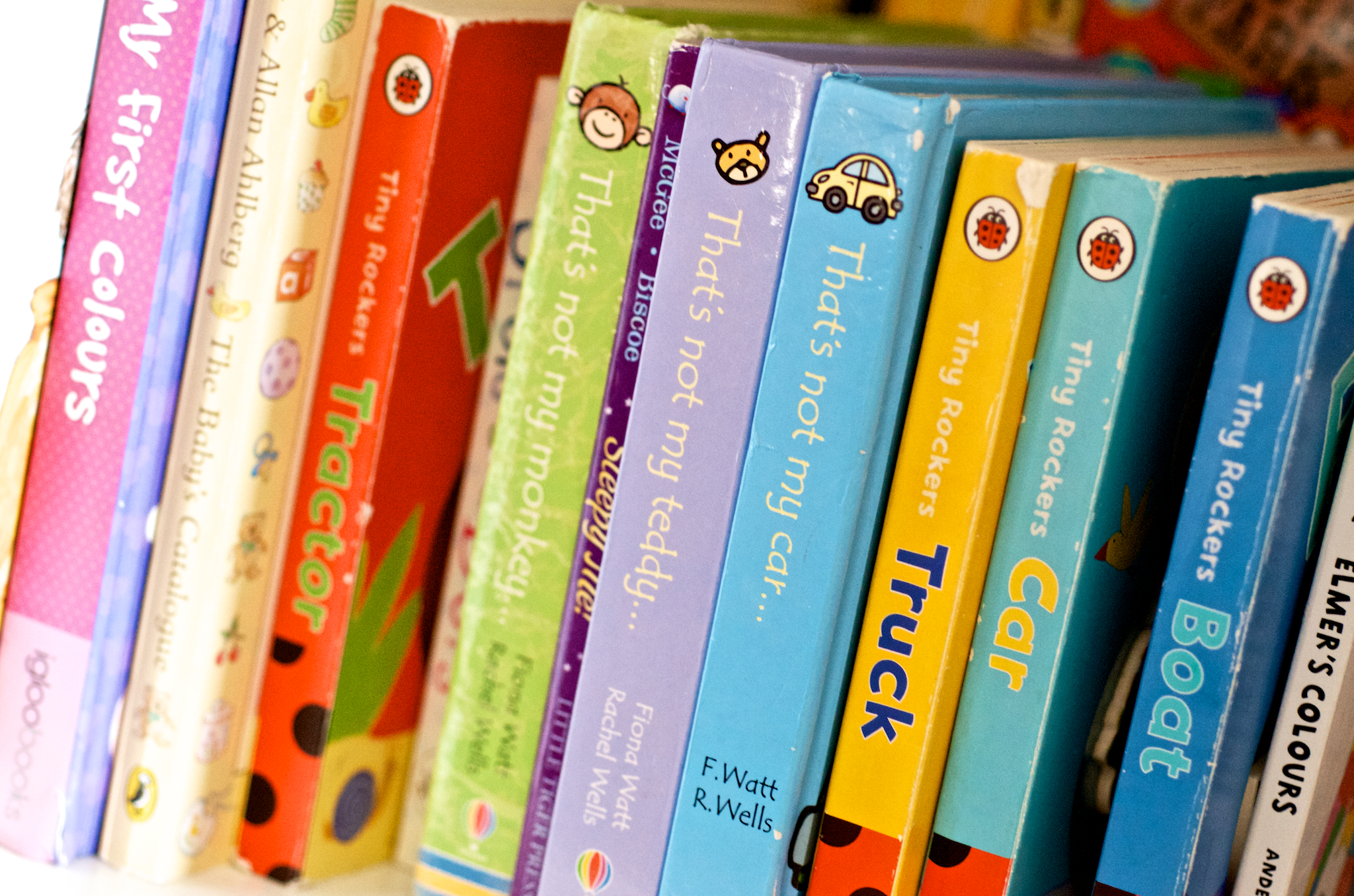 Children's books and toys provided at Yew Tree Cottage Westow